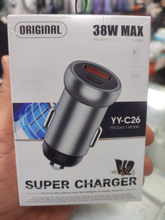 شارژر فندکی فست شارژ ۳۸ وات مدل yy-c26