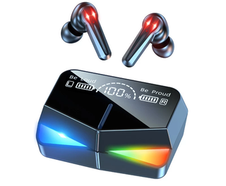 هندزفری بلوتوث گیمینگ m28 با نورپردازی playgames V5.3