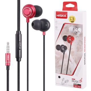 هندزفری باسیم هیسکا مدل HK-753 پورت ۳.۵ mm